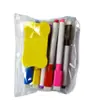 Caneta Magnética Apagável para Quadro Branco Sem Rastro, Conjunto de Apagador de Quadro Fácil de Apagar, Caneta Magnética Apagável Colorida para Desenho Infantil
