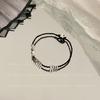 Nueva pulsera tejida con mariposa de plata rota de estilo retro chino 2023, nuevo diseño de nicho, estilo artístico, joyería de mano