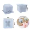 Molde de Silicona para Soya de Venta Caliente Transfronterizo Molde Francés para Hornear Molde 3D para Mousse Cubo de Rubik Pequeño y Grande Molde para Velas de Aromaterapia