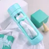 Xícara de Chá Prateleira Alta Silicone Camada Dupla Separação de Chá Depósito de Chá Independente Grande Capacidade Resistente a Altas Temperaturas Presente Corporativo Vidro