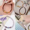 Pulsera de cuentas de café acrílicas Picasso de 8 x 10 mm, hecha a mano, DIY, cadena para teléfono móvil, color, cuentas sueltas, joyería