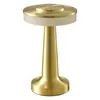 Luminária de mesa decorativa criativa transfronteiriça para bares, quartos e salas de estar, luz noturna recarregável por toque, luminária de mesa em forma de halter para ambiente de acampamento