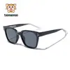 Nuevas Gafas de Sol Transfronterizas para Hombre, Protección UV, Accesorios para el Puente Nasal, Gafas de PC para Mujer, Patillas de Clip, Sensación de Alta Gama, Lote Mixto