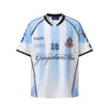 Camiseta Retro Americana com Estampa de Letras Colorida Contrastante, Decote em V, Manga Curta, para Homens e Mulheres, Novo Estilo de Verão, Top Soltinho Estilo Esportivo