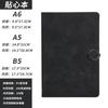 Cuaderno A5 Personalizado Negocios Pequeña Lote Logotipo Artículos de Papelería Suministros de Oficina Reunión Hebilla Bloc de Notas Punto Venta al Mayoreo