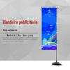 Guangzhou 3 M 5m mastro de injeção de água 3.5m bandeira de faca de injeção de água Bandeira da estrada bandeira de publicidade ao ar livre bandeira de injeção de água lote base