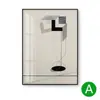 Pintura al óleo para sala de estar minimalista moderna, pintura decorativa para estudio, tríptico abstracto, pintura colgante para restaurante, Liszky-Plang