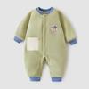 Mameluco para Bebé Ropa de Otoño e Invierno Nuevo Terciopelo Cálido Categoría a Ropa para Gatear Ropa de Bebé Niños y Niñas Salida de Invierno