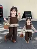 Conjunto de Ropa de Otoño para Niñas 2025 Nuevo Moda y Elegante Estilo Coreano para Niños, Conjunto de Tres Piezas de Moda de Otoño para Niñas Pequeñas