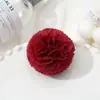 Em Estoque Atacado 5cm Cabeças de Flores Artificiais de Cravo e Lilás para Decorações de Parede de Flores, Arranjos Florais e Peças de Acessórios de Cabelo