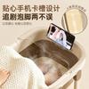 Cubeta Plegable para Baño de Pies Doméstica Aislamiento Térmico Masaje Invierno Cubeta Portátil Hasta la Pantorrilla Dormitorio Salud Baño de Pies