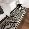 Alfombra de Mesita de Noche para Dormitorio Modelo Nuevo 2026, Lujo Ligero y Sensación de Alta Gama, Alfombra para Sala de Estar, Sofá, Mesa de Café, Alfombra de Cachemira Sintética Alfombra de Tianjin