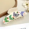 Novo Presilha de Cabelo Fofa de Cereja e Morango da Baffia Desenho Animado Abelha Flor Presilha de Cabelo Clip de Tubarão de Acetato Acessório de Cabelo para Mulheres