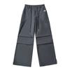 Pantalones de pierna ancha estilo retro americano para mujer, estilo Spice Girls, de verano 2024, holgados, de cintura alta y deportivos de calle.