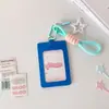 Hisocute Original Tarjetero para Perseguir Estrellas Funda para Exhibición de Polaroid de Tres Pulgadas Colgante Tarjeta de Estudiante de Campus Tarjeta de Comida Funda Protectora