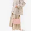 Bolsa Transversal Versátil Leve de Verão para Mulheres, Lazer ao Ar Livre, Viagem, Estilo Coreano, Tendência, Literária, Simples, de Ombro, Transversal