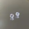 Zirconia de corte de 6 mm piedra suelta, piedra suelta de corte tarot, brillante, se puede usar para pendientes y ear cuffs de bricolaje, Circonita Cúbica