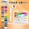 Plumón Marcador Acrílico Top Tiger 12/80 Varilla Triangular Apilable Marcador Acrílico de Color para Pintura DIY Graffiti Dibujo