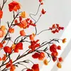 Adornos de Frutas de Linterna Artificiales para Sala de Estar, Decoraciones de Flores Artificiales para Año Nuevo, Flores de Nochevieja, Ramas de Frutos de Onagra