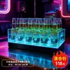 Balde de Gelo Luminoso para Bar Boate KTV Sala Privada Moldado por Injeção À Prova de Queda Balde para Cocktail Cerveja Estrutura de LED para Cerveja Comercial