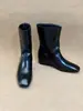 ¡En stock, se envía al instante! Botas Cortas Retro de Nicho con Punta Cuadrada, Tacón Oculto, sin Cordones, Ajustadas, Botas hasta Media Pantorrilla, Botas Chelsea, Botas Martin
