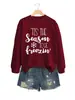 Amazon Ebay Site Independente Personalizado Casual Tistheseasontobe Moletom Feminino Atacado