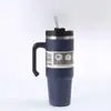 Nuevo vaso portátil de 30 oz para hielo, taza aislada de acero inoxidable 304 con doble capa al vacío, taza de café para coche, alto valor estético