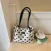 2026 Nueva Bolso Tote de Lunares de Moda para Mujer de Gran Capacidad para el Trabajo y los Viajes Diarios, Bolso de Hombro Casual Elegante y Único