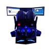 Grande Shopping Center Simulador de Arcade Sala de Experiência VR Máquina de Jogo de Corrida para Duas Pessoas com Três Telas Máquina de Diversão com Movimento Completo
