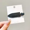 Presilha de Cabelo com Franja Doce Rosa, Acessório de Cabelo Feminino, Presilha Bico de Pato, Grampo de Cabelo Coração de Celebridade da Internet, Presilha de Cabelo Fofa, Acessório de Cabelo