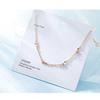 Pulsera de Estrella Estudiante Femenina Estilo Coreano Chica Corazón Mejor Amiga Diseño Nicho para Dos Personas Súper Hada No Descolorida Simple Combinación con Todo