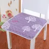 Almofada de assento acolchoada universal de pelúcia antiderrapante para quatro estações, almofada para cadeira de jantar, escritório, lan house, almofada antiderrapante para banco, almofada para cadeira de computador