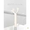 Barra extensible para secar ropa con cabeza de horquilla para uso doméstico, horquilla para colgar ropa de balcón, barra para secar ropa, horquilla para recoger ropa, palo para colgar ropa, poste para secar ropa