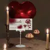 Día de San Valentín Chino, Aniversario, Atmósfera de Confesión, Accesorios para Fotos, Decoración, Tarjetas de Mesa de Amor, Adornos de Tarjetas