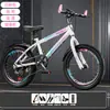 Bicicleta de Montanha Juvenil com Marchas para Meninos e Meninas, 8-16 Anos, Amortecimento, Freios a Disco e Velocidade Variável