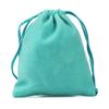 Atacado joias pretas bolsa de joias bolsa de joias cosméticos armazenamento bolso de flanela fone de ouvido power bank de celular bolsa de flanela