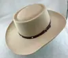 Chapéu de Lã com Aba Larga para Viagem Transfronteiriça da Amazon, Chapéu de Festa Cowboy de Feltro com Aba Enrolada Estilo Europeu e Americano para Mulheres