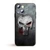 Funda para teléfono con calavera de comercio exterior para iPhone 16, Pro Max 15, debajo del cráneo de suspenso de bala.