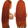 Peluca de Comercio Exterior Moda Europea y Americana Onda de Agua Cabello Rizado Pequeño Peluca Caliente Africana con Encaje Frontal