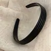 Tiara de Cabelo Minimalista Estilo Coreano em Acrílico Cor Tartaruga com Dentes, Antiderrapante, Versátil para Uso Diário, Viagem e Lavagem do Rosto