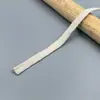Corda de Algodão Plana Larga Oca de Camada Dupla, Corda de Tecelagem para Elástico de Cintura, Acessório de Roupa, Cordão de Algodão para Moletom