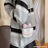 2026 Versão Coreana de Alto Valor Fofo Laço Bolinhas Renda Mini Porta-Moedas Versátil Infantil Bolsa para Batom