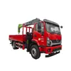 Camión Grúa Shaanxi Delong G500 Yuchai de 240 Caballos de Fuerza con Distancia Entre Ejes de 4.2m, Capacidad de 8 Toneladas, Pluma de 5 Secciones, Vehículo de Elevación de Ingeniería y Transporte de Carga