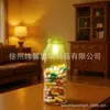 Envío Gratis Botella de los Deseos Creativa con Luz Corcho Botella de Vidrio Botella a la Deriva Botella Arcoíris Botella de Estrella Botella del Océano Materiales DIY