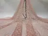 Tecido de vestido de moda com malha transparente, malha para pó, flor, folha de salgueiro, lantejoulas bordadas, venda direta da fábrica
