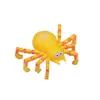2026 Venda Quente DIY Corrente Articulada Aranha Simulação Animal Modelo de Aranha Montagem Infantil Descompressão