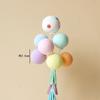 Decoración para pasteles, globos, cuerdas de arcilla, globos, pasteles de cumpleaños, complementos para fiestas, disfraces