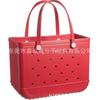 Bolsa de playa portátil de EVA para exportación, ideal para viajes y uso doméstico. Disponible en stock. Ideal para comerciantes. Cuenta con un orificio para impresión.