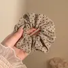 Elástico de Cabelo Oversized de Renda Estilo Coreano, Scrunchie Estilo Preguiçoso Estilo Coreano, Novo Acessório de Cabelo 2026, Faixa de Cabelo, Yiwu