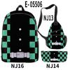 3D Transfronterizo Amazon Animación Gracias Guapo Mochila Escolar Mochila Bolso Cruzado Estuche para Lápices Juego de Tres Piezas Estampado